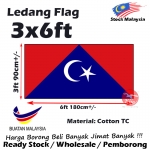 Ledang Flag 3x6ft 90x180cm FJD3657